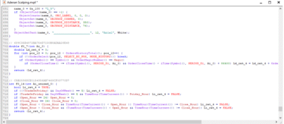 Adenan Scalping EA MT4 Source Code